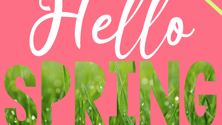 Three reasons to be positive this spring :-)