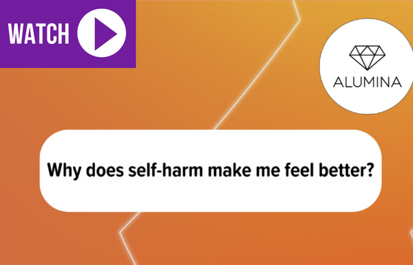 Why does self-harm make me feel better?