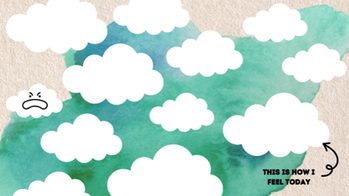 Doodle Challenge- Give these clouds emotions