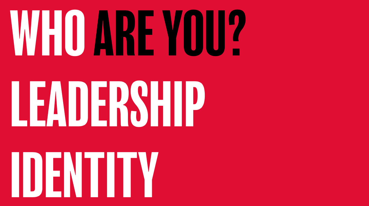 Leadership identity in Youthwork